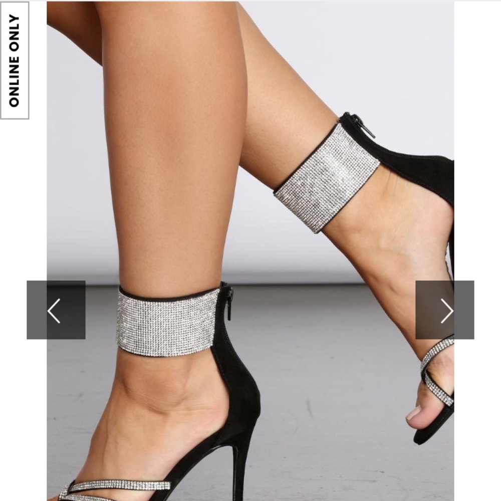 Windsor’s heels! Worn once! Like brand new!